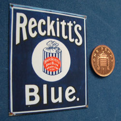Reckitts Blue Poster